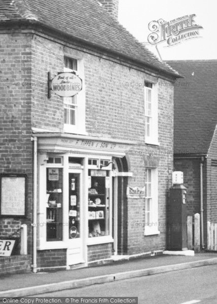 Photo of Hamstreet, Village Shop c.1960