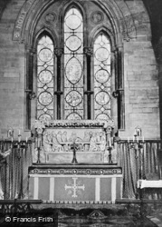 Church Interior c.1955, Hanbury