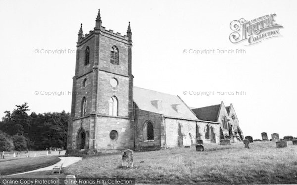 Photo of Hanbury, Parish Church Of St Mary The Virgin c.1965