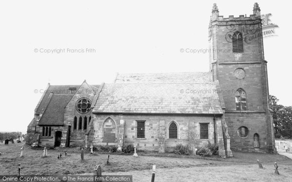 Photo of Hanbury, Parish Church Of St Mary The Virgin c.1965