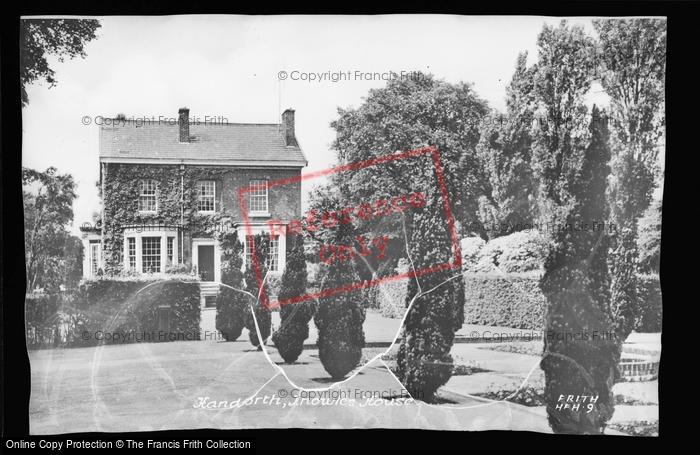Photo of Handforth, Knowles House c.1955 - Francis Frith