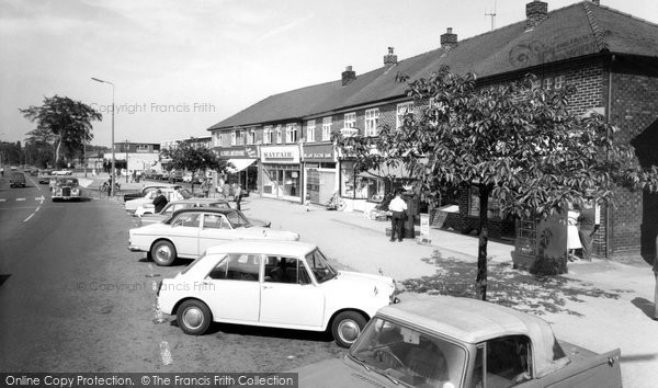 Photo of Handforth, Post Office Parade c.1965