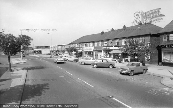 Photo of Handforth, Post Office Parade c.1965
