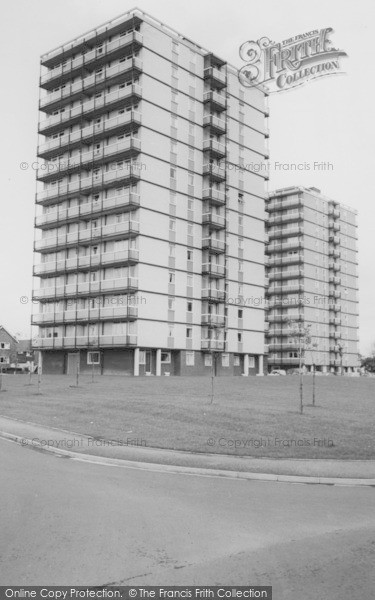 Photo of Handforth, Skyscraper Flats c.1965