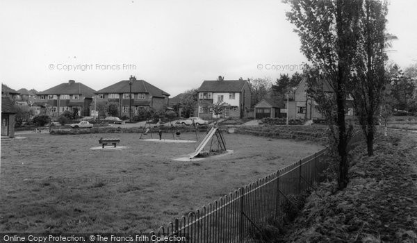 Photo of Handforth, The Playground c.1965