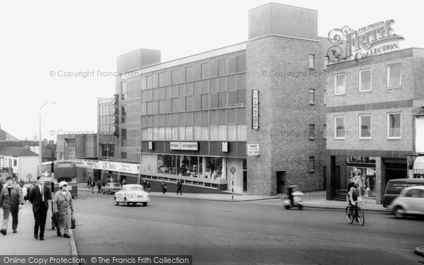 Photo of Hanley, Broad Street c.1965