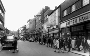 Parliament Row c.1965, Hanley