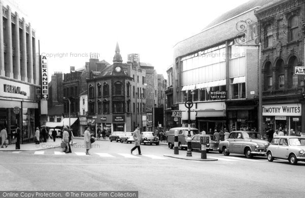Photo of Hanley, Town Centre c.1965