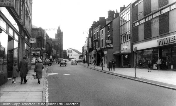 Photo of Hanley, Upper Market Street c.1965