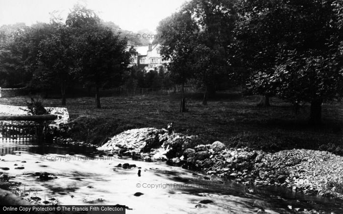 Photo of Hanlith, The Park And Hall c.1935