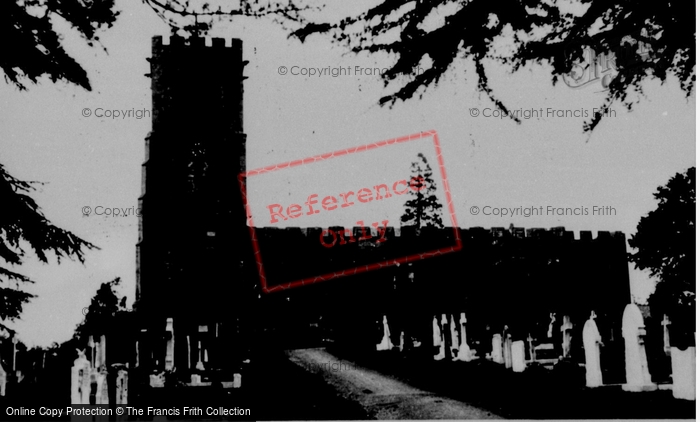 Photo of Hanmer, The Church c.1955