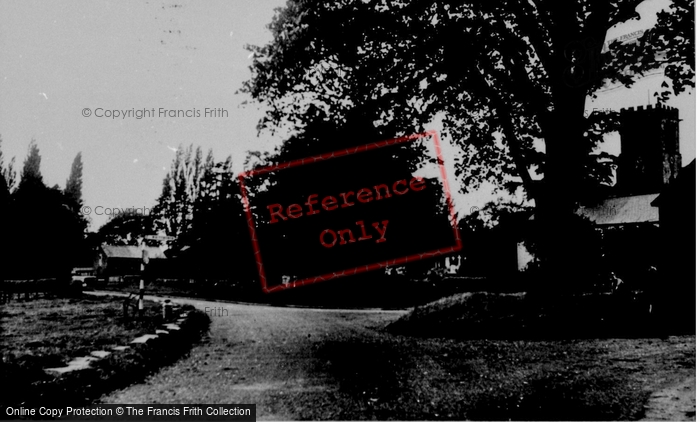 Photo of Hanmer, The Village c.1955