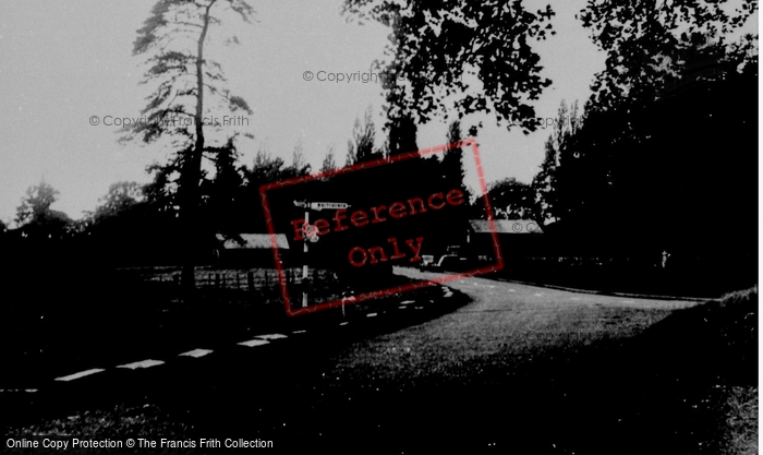 Photo of Hanmer, The Village c.1955