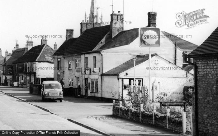 Photo of Hanslope, High Street, Garage c.1965
