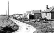 Happisburgh, Cliff Bungalows c1955