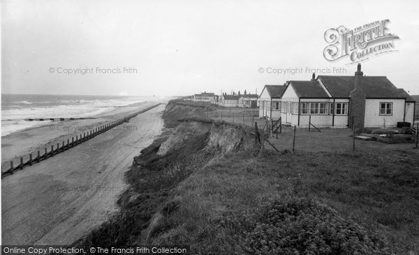 Photo of Happisburgh, The Bungalows c.1960