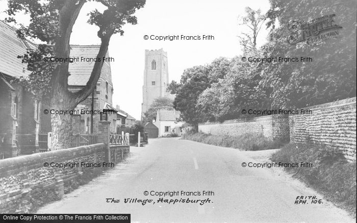 Photo of Happisburgh, The Village c.1965
