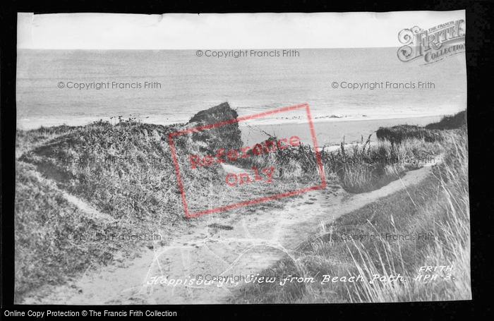 Photo of Happisburgh, View From Beach Path c.1955