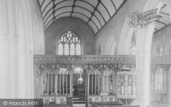Church Interior 1890, Harberton