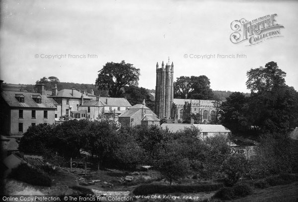Photo of Harberton, St Andrew's Church And Village 1890