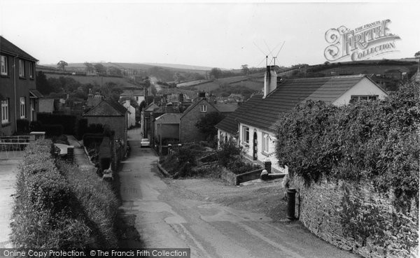 Photo of Harbertonford, The Old Road c.1965