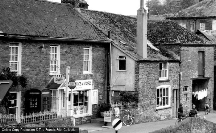 Photo of Harbertonford, The Post Office c.1965