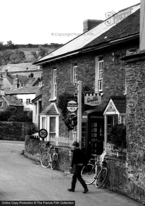 Photo of Harbertonford, The Post Office c.1965