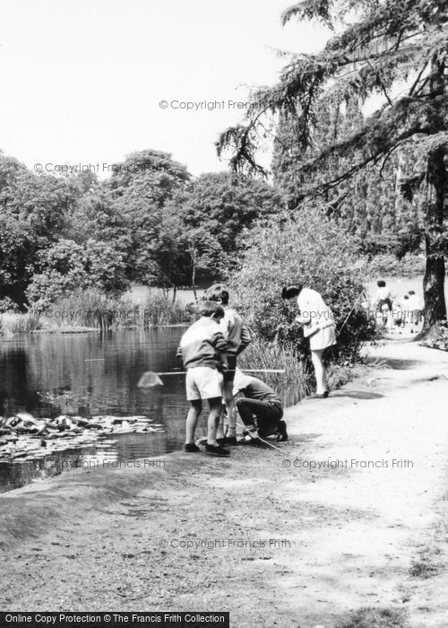 Photo of Harborne, Children Fishing, Grove Park c.1965