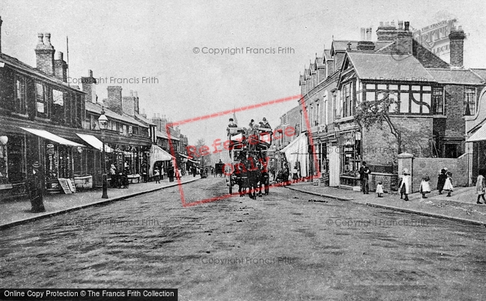 Photo of Harborne, High Street c.1890
