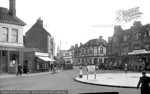 Photo of Harborne, Princes Corner And High Street c.1955