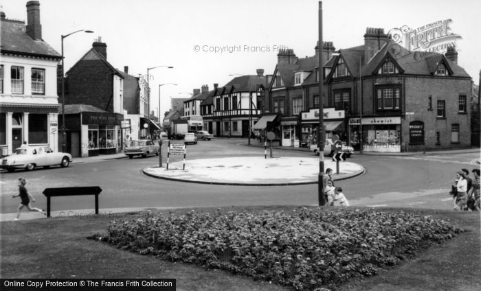 Photo of Harborne, Princes Corner c.1965