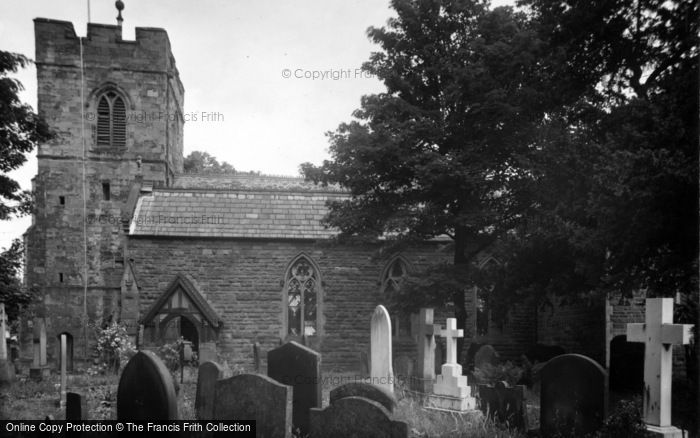 Photo of Harborne, St Peter's Church c.1955