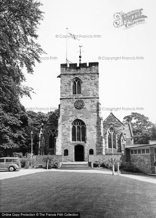 Photo of Harborne, St Peter's Church c.1965