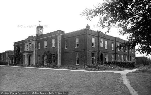 Photo of Harborne, The Admin Block, Birmingham Blue Coat School c.1955