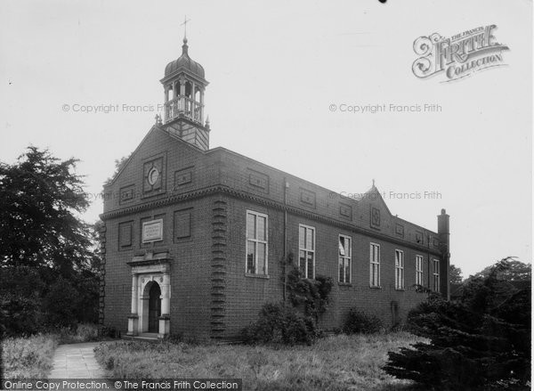Photo of Harborne, The Chapel, Birmingham Blue Coat School c.1955