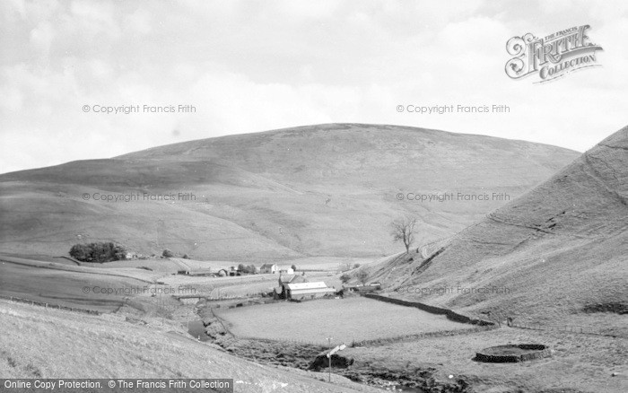Photo of Harbottle, View Over Windyhaugh c.1960