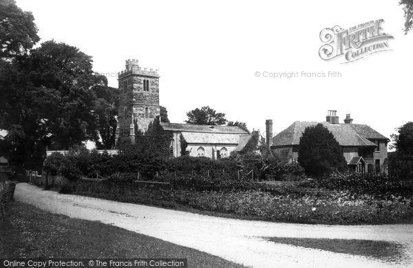 Photo of Harbridge, Church 1890