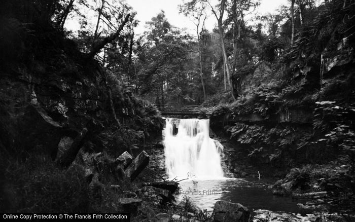Photo of Harden, Falls From Druid's Seat c.1935