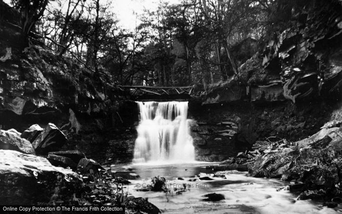 Photo of Harden, Goitstock Waterfall c.1950