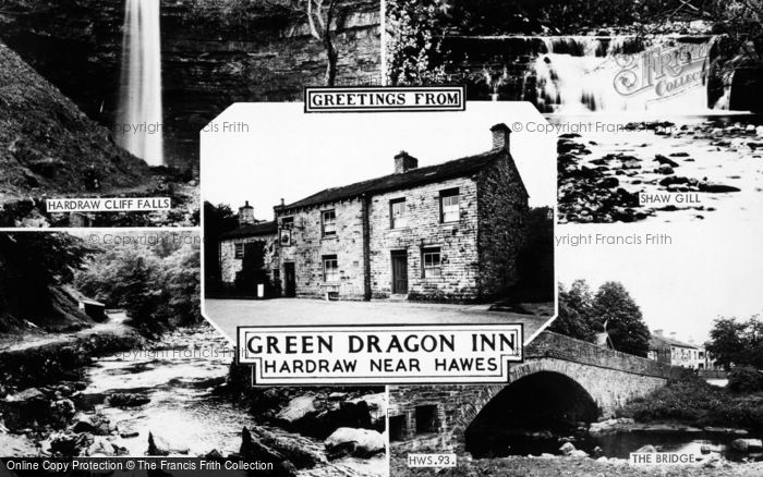 Photo of Hardraw, Composite, Green Dragon Inn c.1960