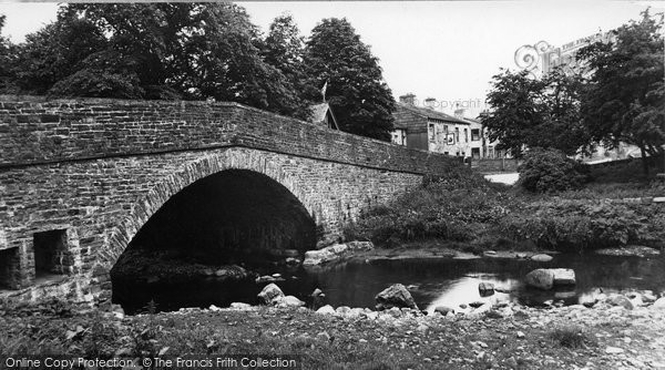 Photo of Hardraw, The Bridge c.1955