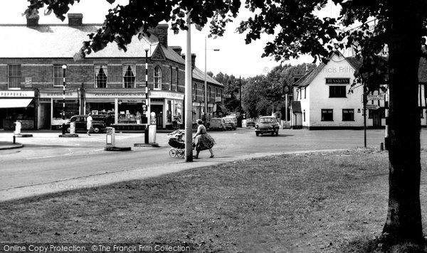 Photo of Harefield, The Cross Roads c.1965