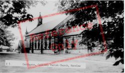 The Church Of St Thomas, Collierley Parish c.1955, Harelaw