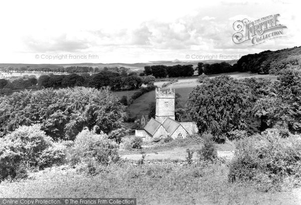 Photo of Harford, Church Of St Petroc c.1955