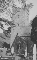 St Petroc's Church c.1955, Harford