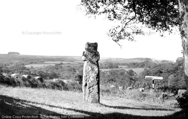 Photo of Harford, The Ancient Cross And The Moors c.1960