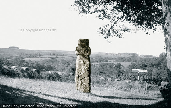 Photo of Harford, The Ancient Cross And The Moors c.1960