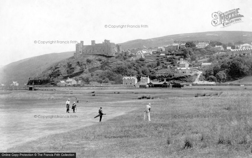 Harlech, Castle and Golf Links 1908