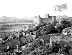 Castle And Snowdon Range 1933, Harlech