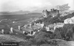 Castle And Snowdon Range 1936, Harlech